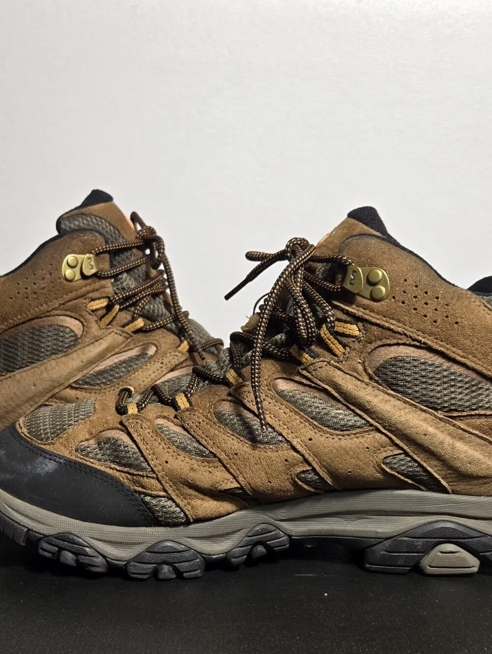 Merrell Moab 3 Mid Hiking Boots Men Size 12 Wide